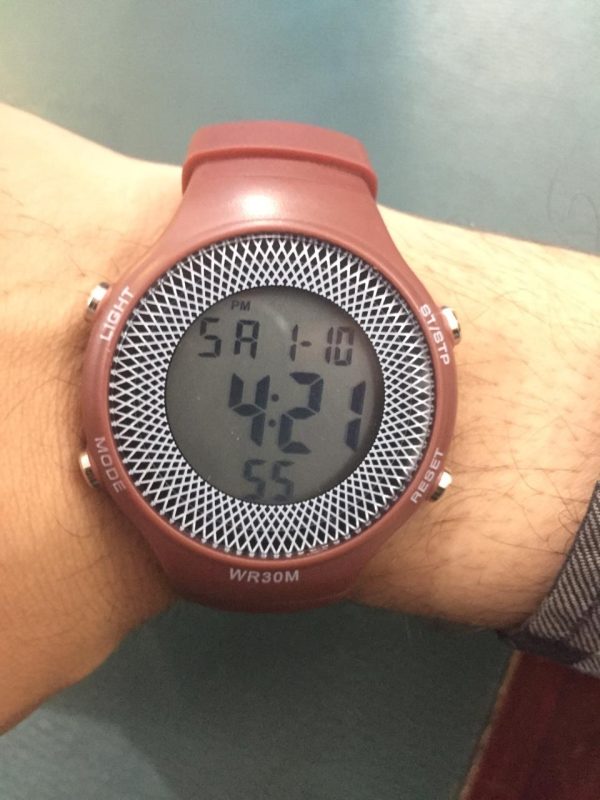 Silicon Digital Watch – Waterproof