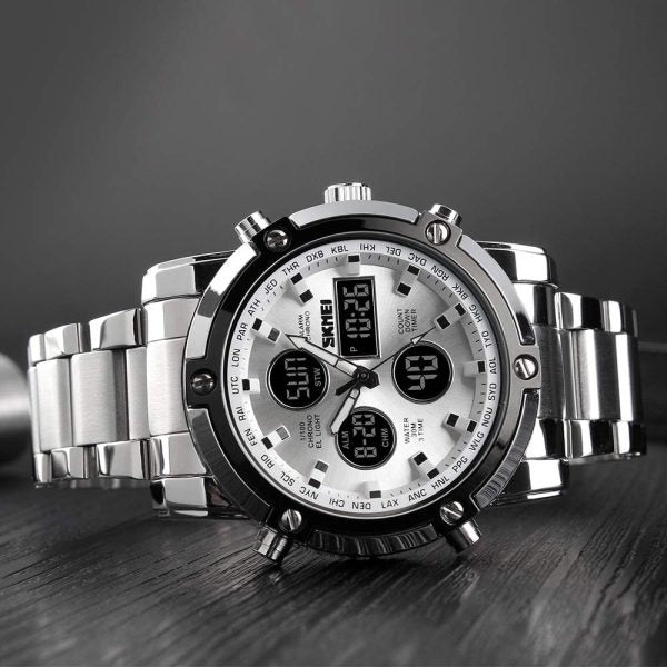 Skemie 1389 Men’s Digital Analog Watch Waterproof